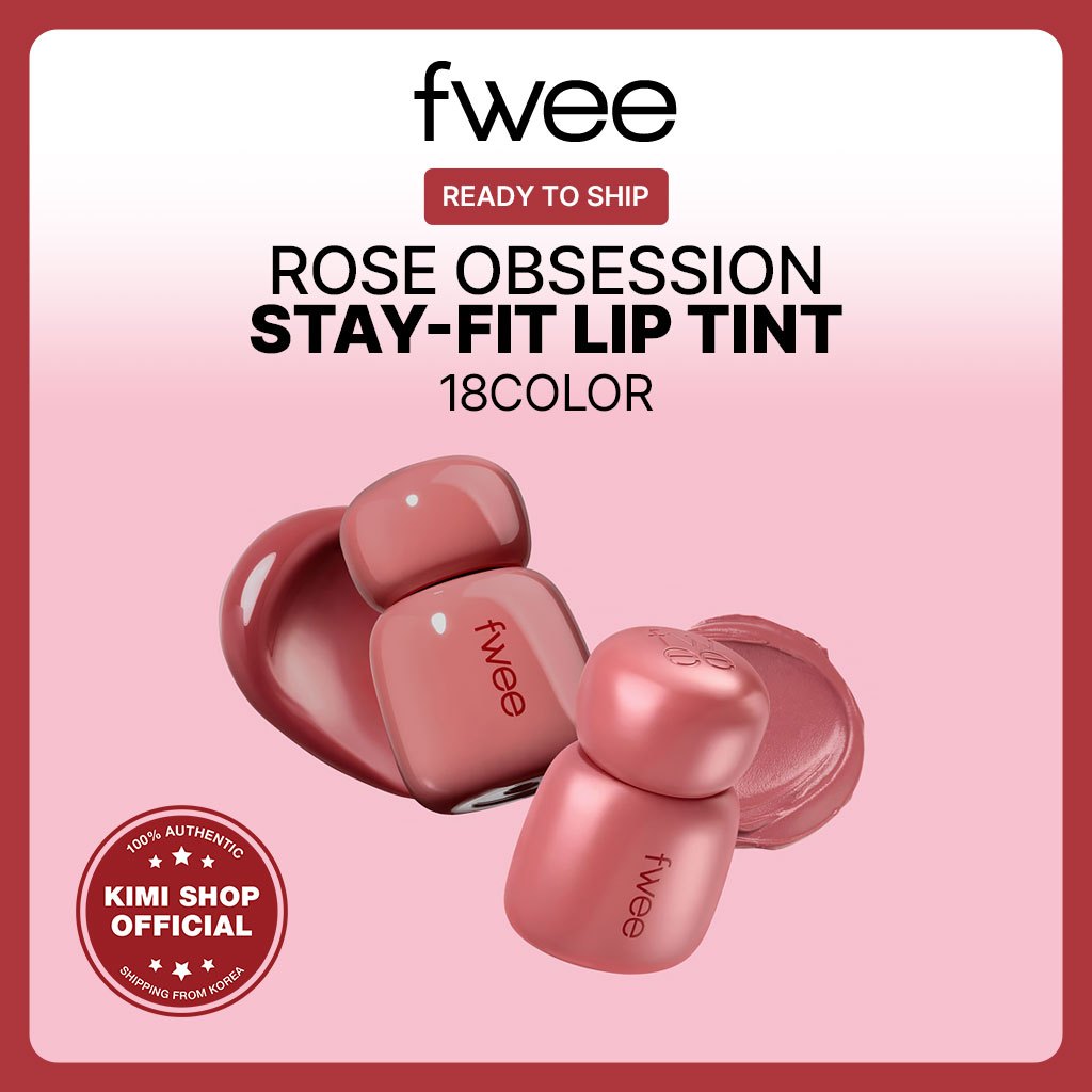 [FWEE] Rose Obsession Stay-fit Lip Tint 18colors Glow/Matte