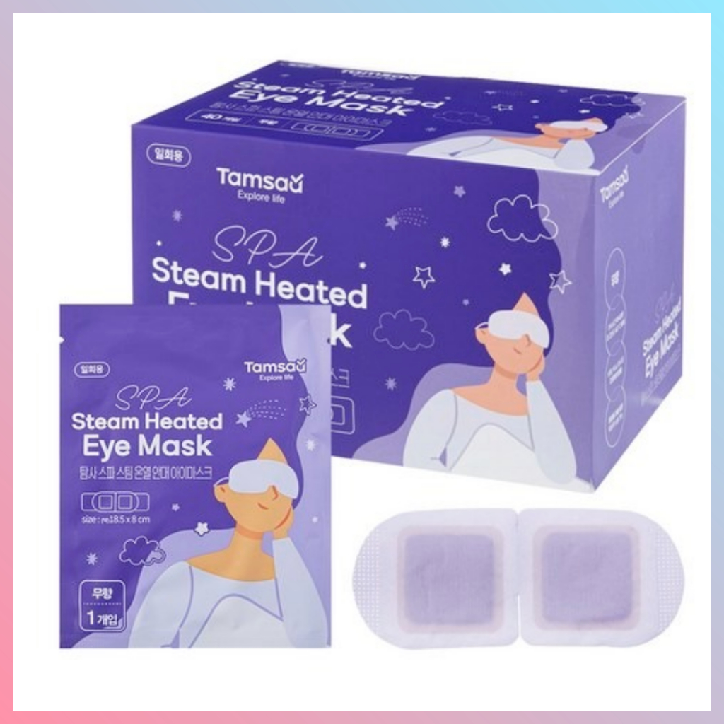 Steam Eye Mask [10 ชิ้น] Warm Eye Mask for Dry Eyes & Dark Circles - Unscented