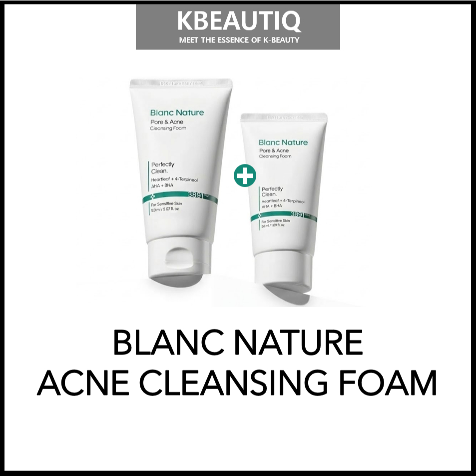 BLANC NATURE ACNE CLEANSING FOAM 150ML + 50ML