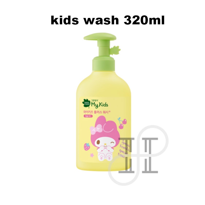GREEN FINGER My Kids Plus Wash (อายุ 4+) 320ml