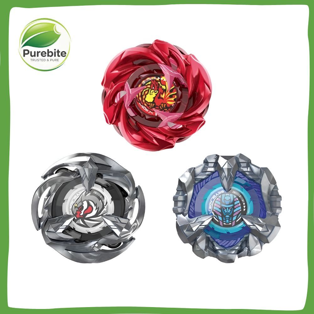 Beyblade X UX-07 Phoenix Rudder Deck Battle Top Set