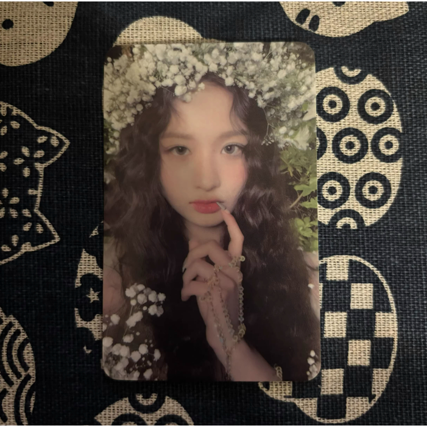 NMIXX sullyoon Flower God D3 Midsummer Night Forest Edition Photocard