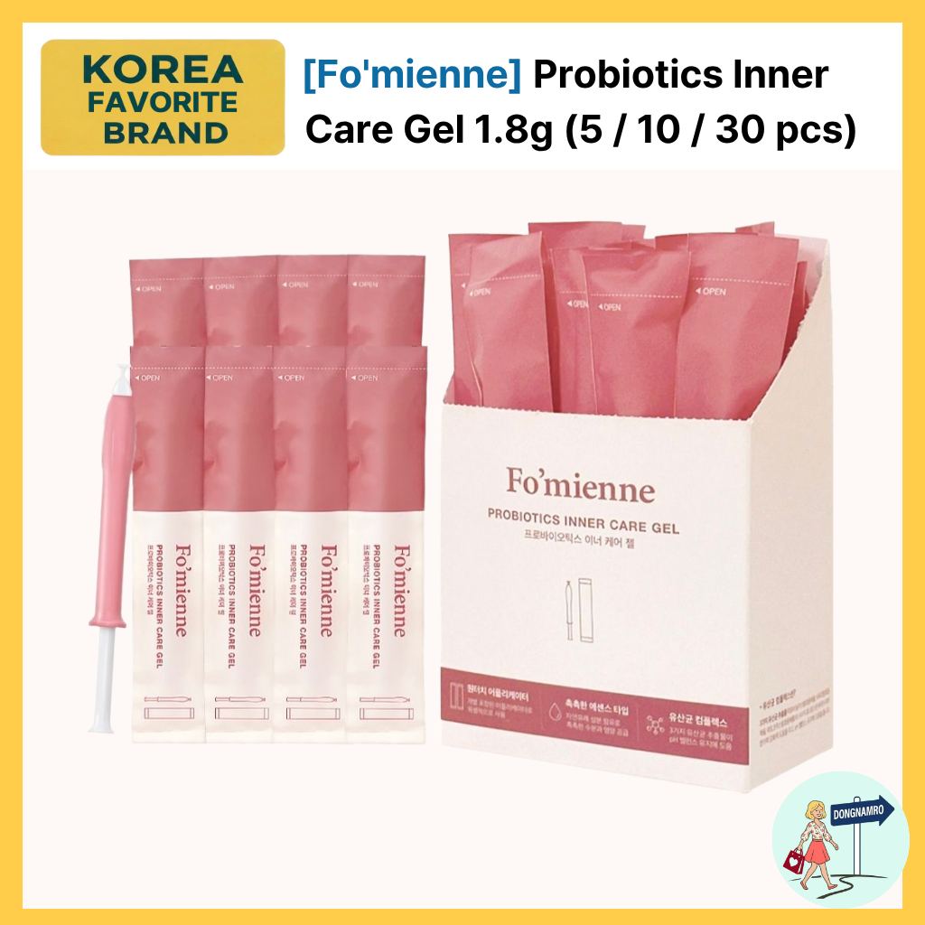 [Fossien]Probiotics Inner Care Gel (Hygienic Disposable Applicator) | PH 4.0 Balancing / Odor Care