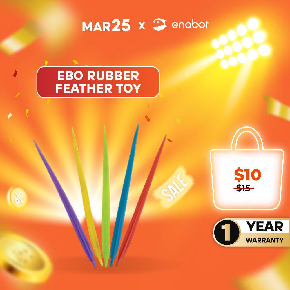 อุปกรณ์เสริม EBO Air & EBO Air 2- ขนนกยาง DIY