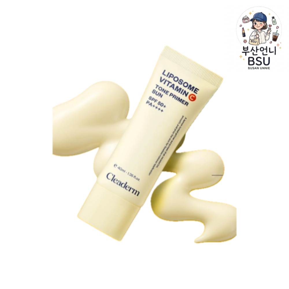 [daiso] Cleaderm Liposome Vitamin C Tone Primer Sun, 40ml, 1pc / Korean Tone Primer / Vitamin C Boos