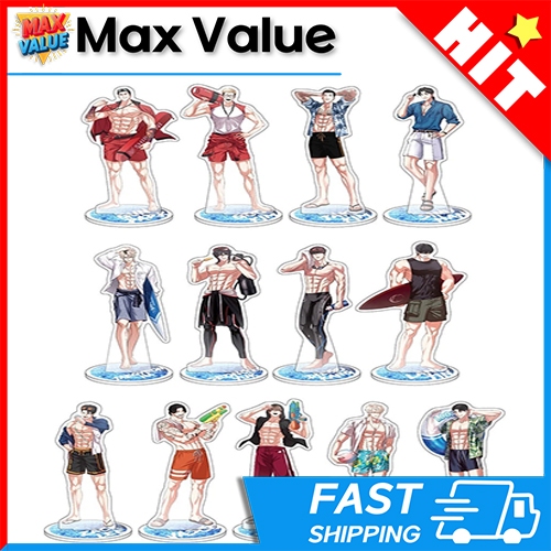 LOOISM OFFICIAL ESSENTIAL SUMMER EDITION ACRYLIC STAND l < Stewped Silk> LOOKISM ( yoose yoose Matsuth Generation) สินค้า MD อย่างเป็นทางการ