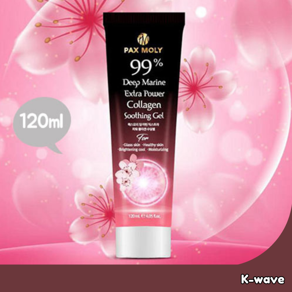 [PAX MOLY] Deep Marine Extra Power Collagen Soothing Gel 120ml EXP 2027-01
