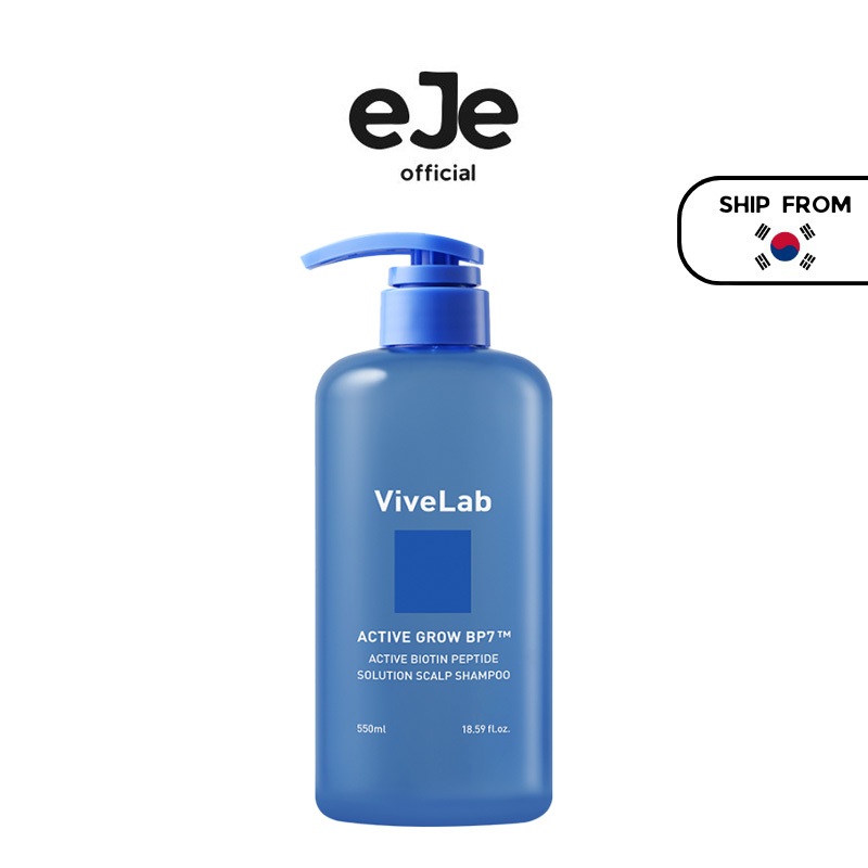 [ViveLab] Active Biotin Peptide Solution Scalp Shampoo 550ml