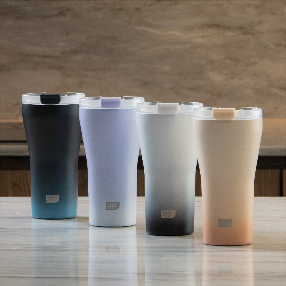 PeterAndSteve V2.0 Original Ceramic Tumbler Double Vacuum Insulation Thermal Perfect Sealed 500ml De