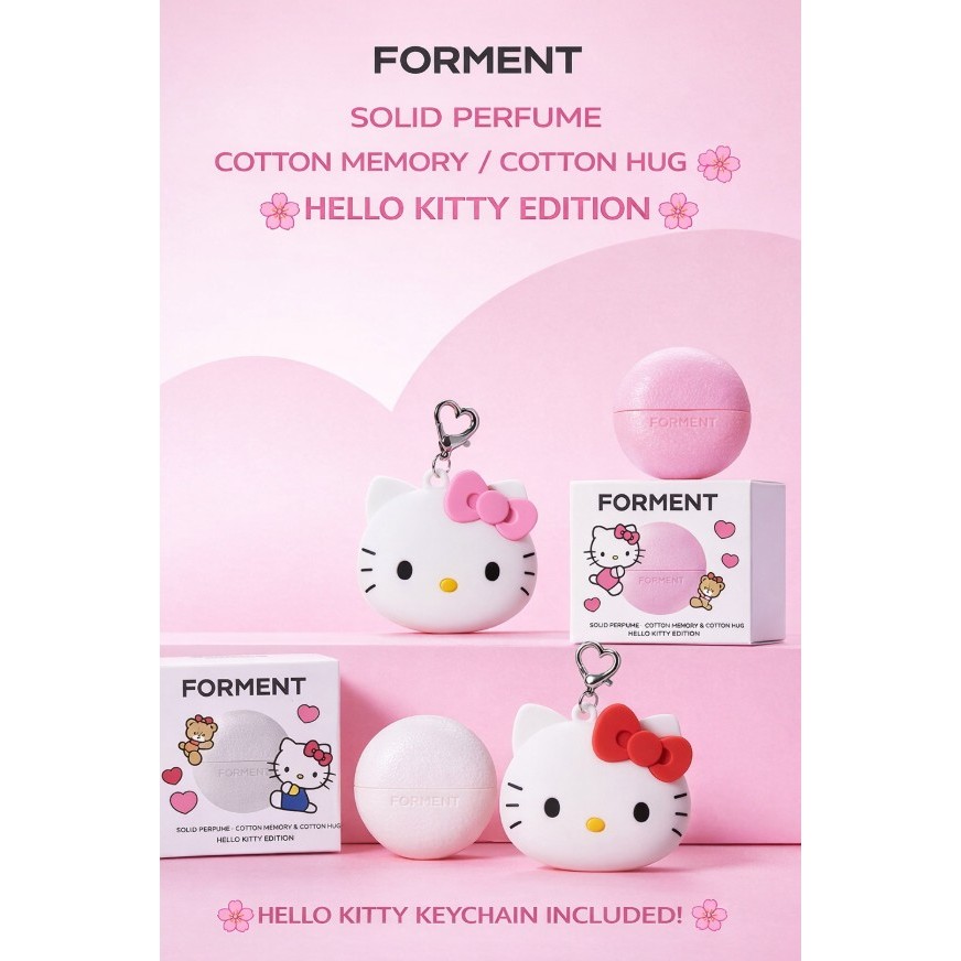 [NEW / COLLARB] FORMENT Solid Perfume Cotton Memory / Cotton Hug