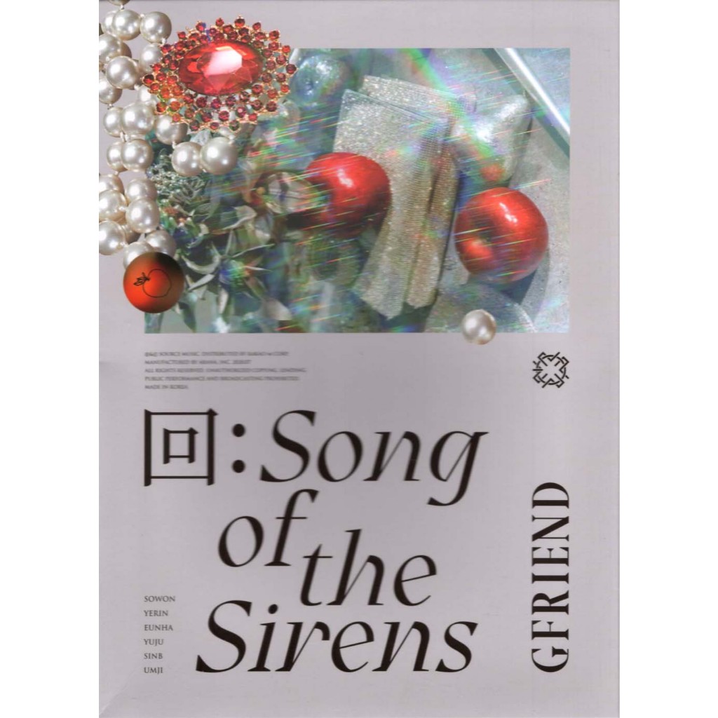 GFRIEND - : Song of the Sirens (อัลบั้มจิ๋ว 9, Apple Ver. พร้อมโฟโต้การ์ด 3 ใบ)