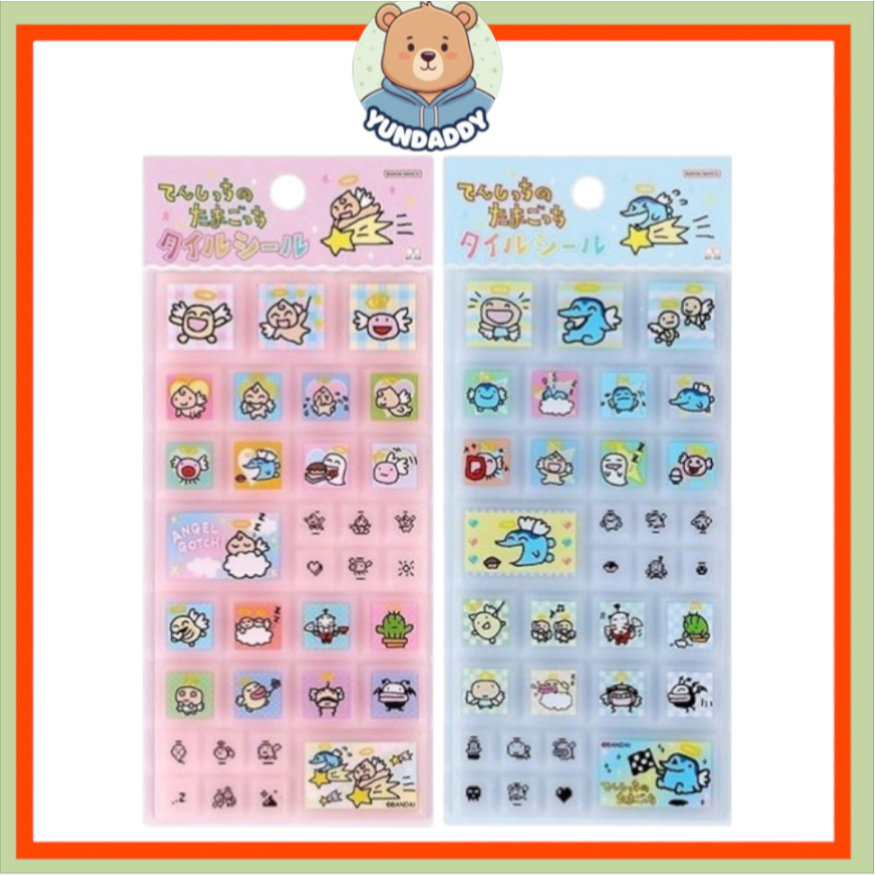 BANDAI [ทามาก็อตจิ] สติ๊กเกอร์กระเบื้อง ซันสตาร์ คุณลอง แองเจิล ทามาก็อตจิ (ชมพู / น้ําเงิน)