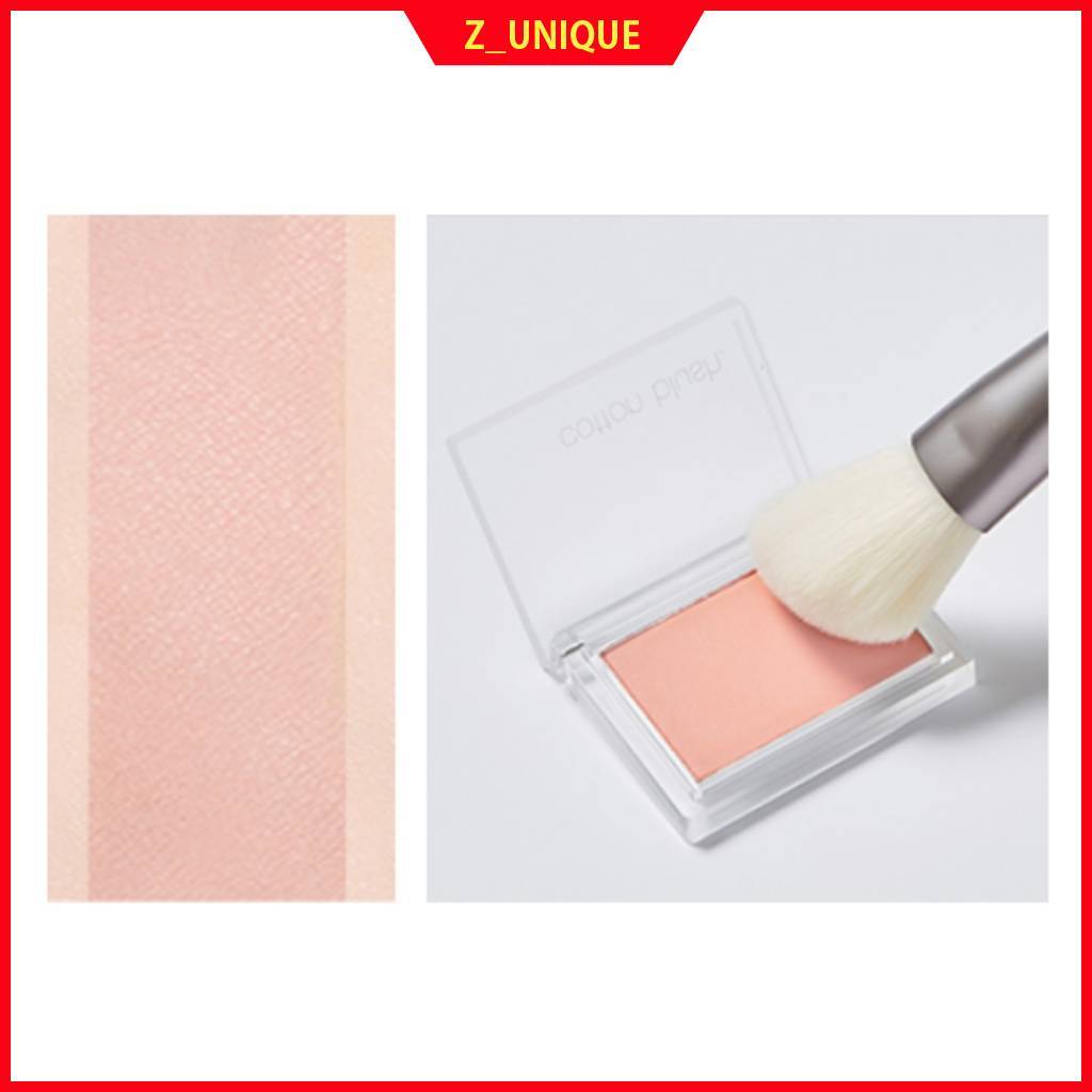 [MISSHA Cotton Blusher 4g] Natural Korean Cheek Blush – Long-Lasting Soft Powder – 10 เฉดสี