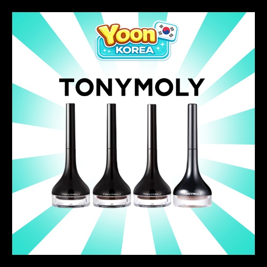 TONYMOLY Back Gel Eyeliner / ไอเทมกระเป๋าที่ต้องมี /จัดส่งจากเกาหลี
