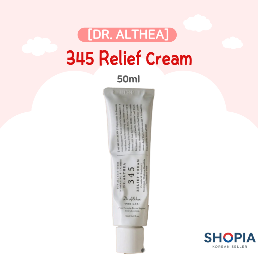 [ดร. ALTHEA] 345 รีลีฟ ครีม 50มล