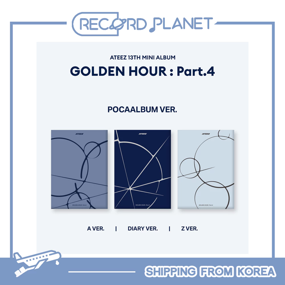 ATEEZ - GOLDEN HOUR : Part.4 (POCAALBUM VER.)
