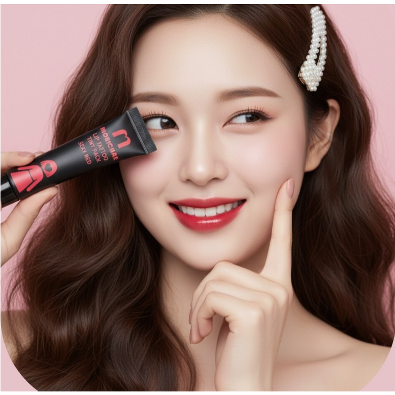 Moriche Lip Tattoo Tint Pack กันน้ําคราบริมฝีปากติดทนนาน