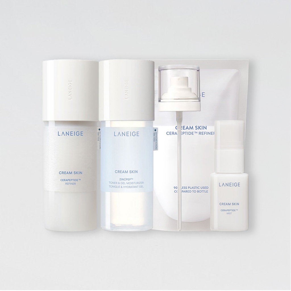 LANEIGE Cream skin, Zinc Peptide Gel Cream Skin, Mist, Pump - Daily Hydrating, For All Skin Types