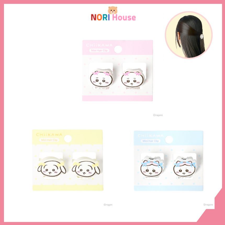 กิ๊บติดผม Chikawa Hachiware Usagi Mini ชุดน่ารัก Kawaii