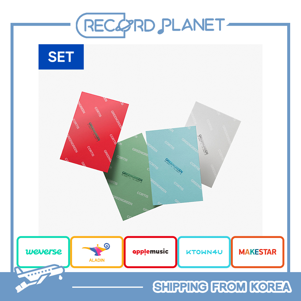 [POB] CORTIS - The 2nd EP [GREENGREEN] (Weverse Albums ver.) SET