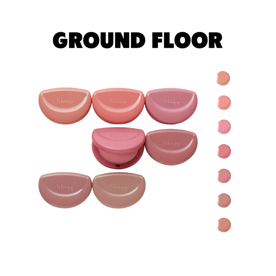 HINCE HALF MOON CHEEK 3g BLUSH (VARIOUS SHADES)