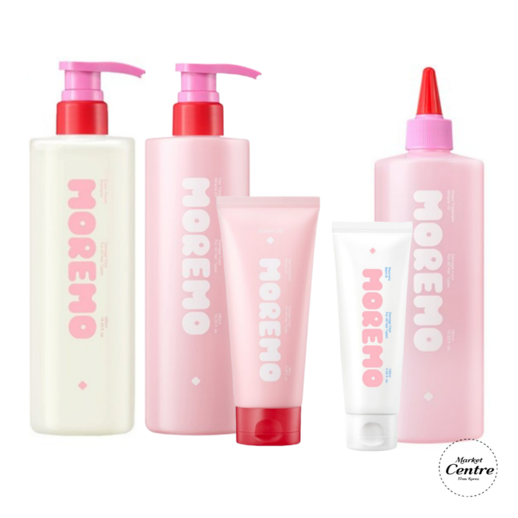 Moremo Super Repair Shampoo 480ml Hair Treatment Miracle 2X 480ml Water Treatment Miracle 10 480ml