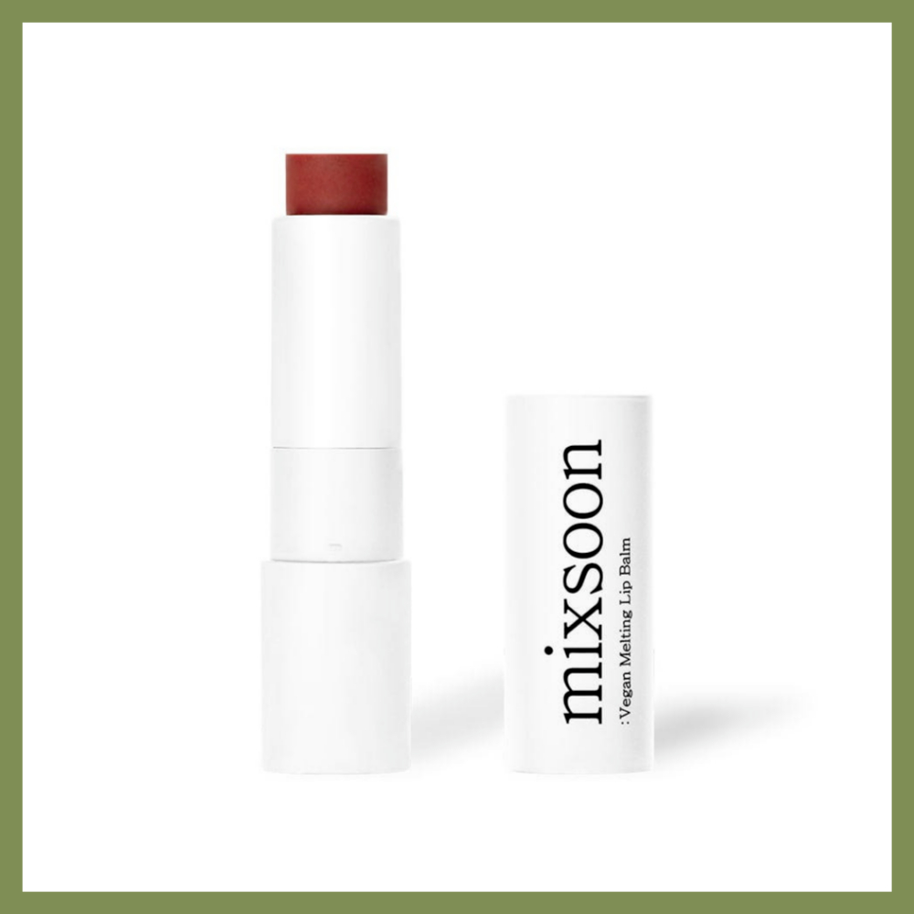 [Mixsoon] Vegan Melting Lip Balm (Dry Rose) 4.1g / ลิปบาล์มเกาหลี / สูตรมังสวิรัติ / ของแท้ 100% โดย
