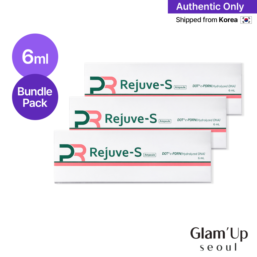 [Pharma Research] Rejuve-S Ampoule Shot 6ml PDRN Serum ฟื้นฟูผิว ลดริ้วรอย เพิ่มความยืดหยุ่น Korean Pharmacy Rejuran ส่งจากเกาหลี