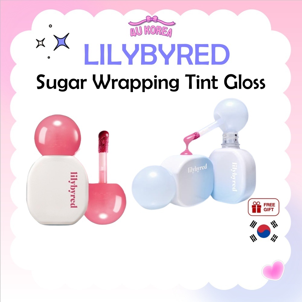 LILYBYRED Sugar Wrapping Tint Gloss - 6 สี / K-BEAUTY