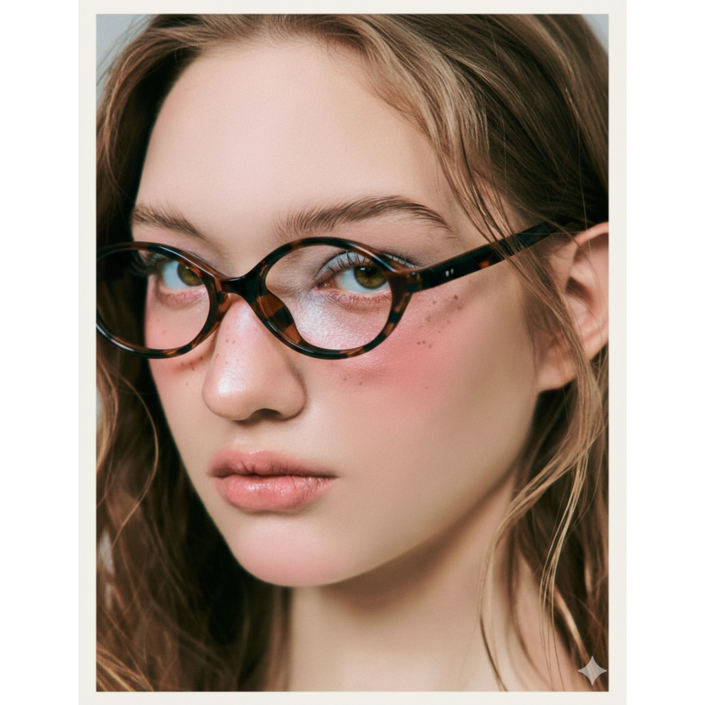 [Rieti] ERICA C4 Leopard Blue Light Glasses