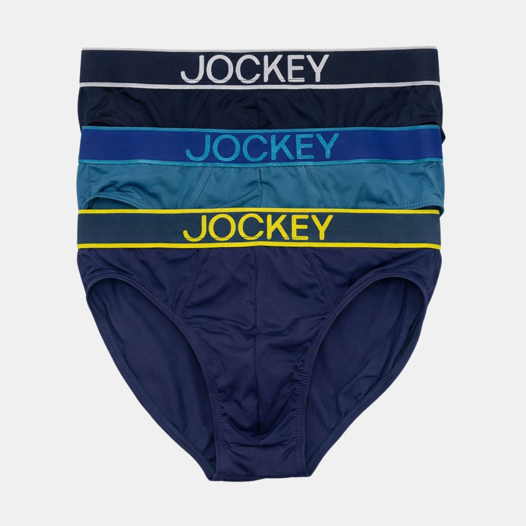 Jockey 3 ชิ้นผู้ชายมินิกางเกงไมโครไฟเบอร์ Elastane เข็มขัด Active JMB519361