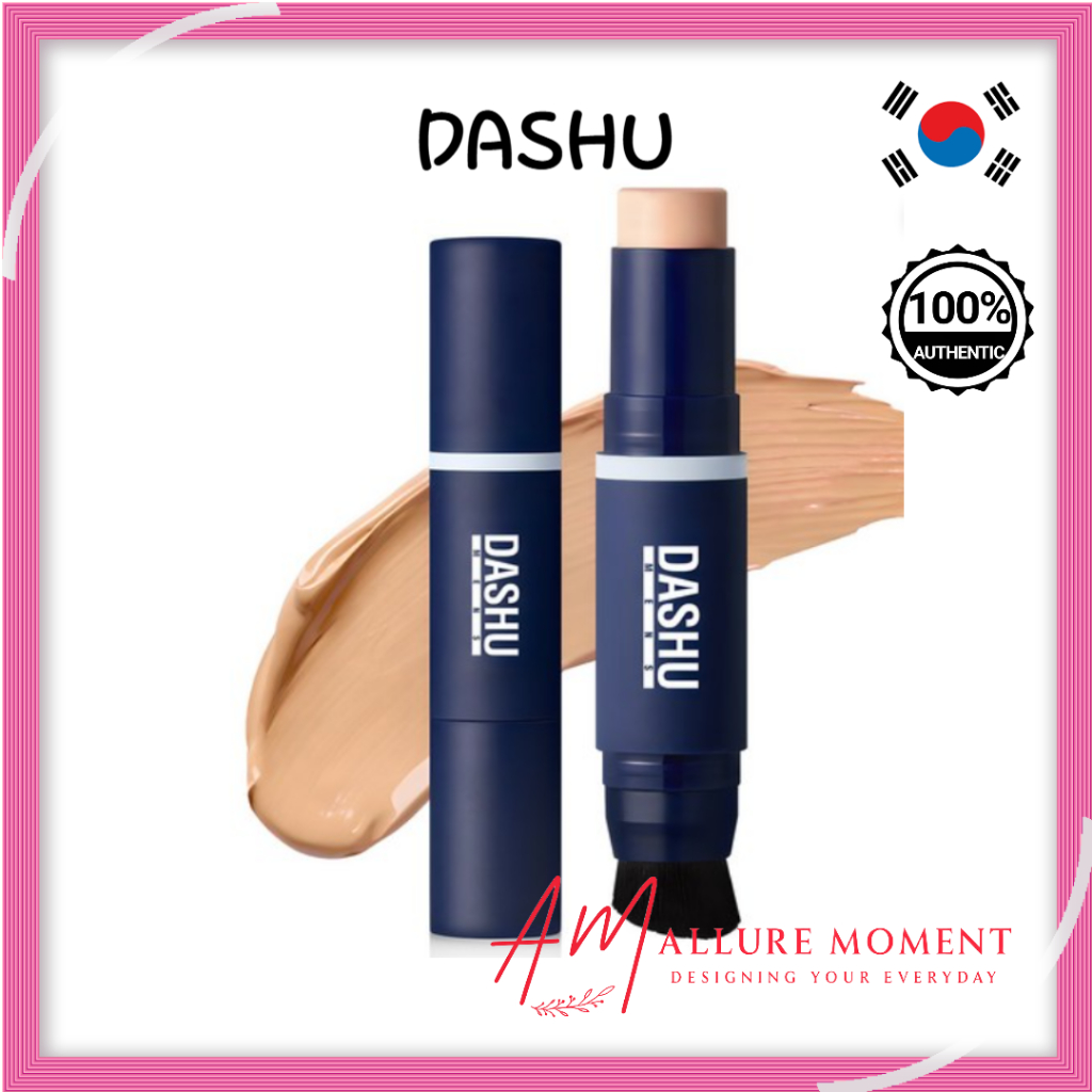[DASHU] Mens Multi Cover Stick Foundation SPF50+ PA++++ 12g No.23–24 Neutral Beige Concealer Stick H
