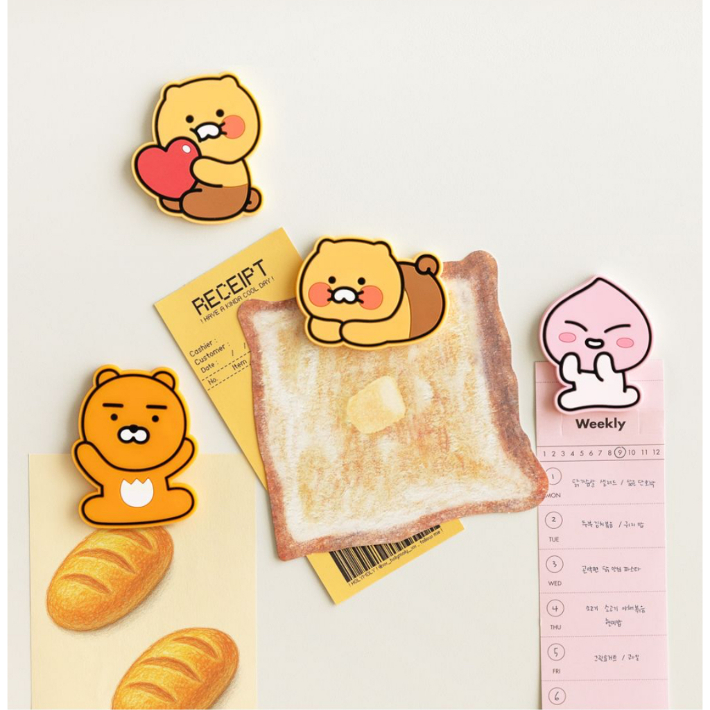 [Kakao Friends] New Choonsik Magnet Folding Holder Cable Holder Cable Holder Bookmark Ryan Apeach