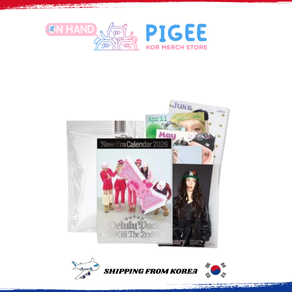 KiiiKiii - [ DELULU PACK ] 2ND EP (CALENDAR Ver.)