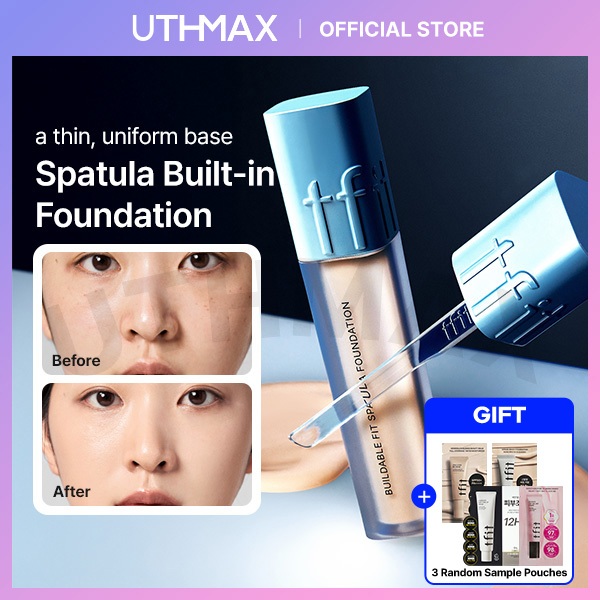 [TFIT] Buildable Fit Spatula Foundation 15g High Coverage Long Lasting