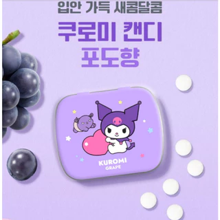 ใหม่ [Sanrio] ดีบุกลูกอมมิ้นต์ปราศจากน้ําตาล ซินนามอนโรล คุโรมิ มายเมโลดี้
