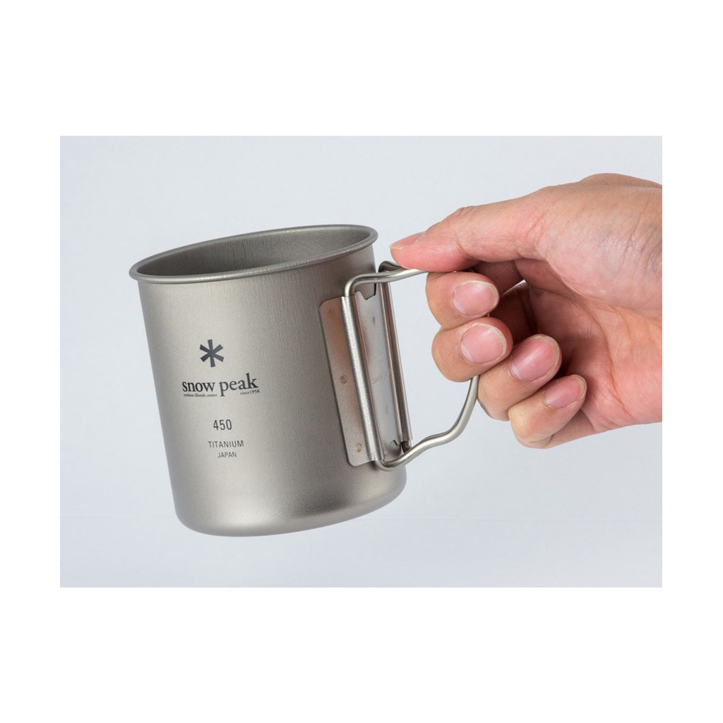 [พร้อมส่ง] Snow Peak Titanium Single Cup แก้วไทเทเนียมสโนว์พีค