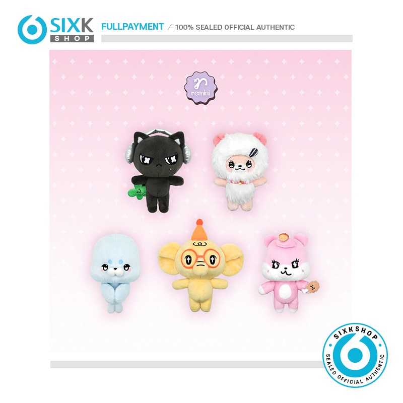 RESCENE - OFFICIAL PLUSH KEYRING [ remini ]