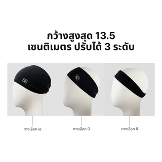 PAULSPOLLEM ผ้าคาดหัว เกาหลี กันลื่น ซับเหงื่อ แห้งไว สำหรับ ออกกำลังกาย วิ่ง โยคะ Sports Headband