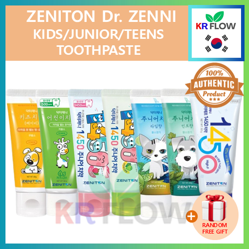 [ZENITON] ดร. ZENNI Kids/Junior/Teens Toothpaste + RANDOM FREE GIFT