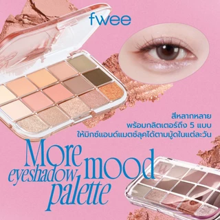 fwee More Mood Eyeshadow Palette – 6 เฉดสี / 12g