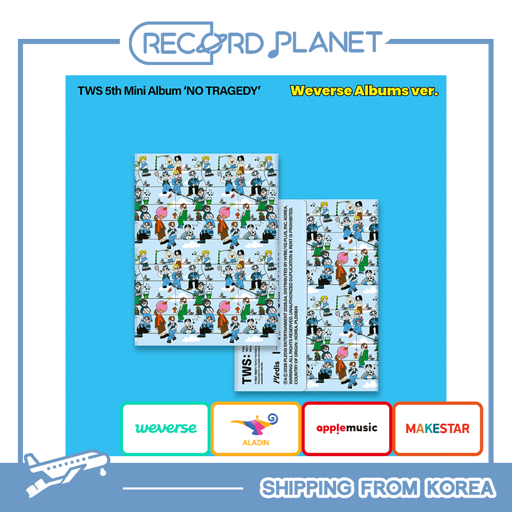 [POB] TWS - 5th Mini Album 'NO TRAGEDY' Weverse Album Ver