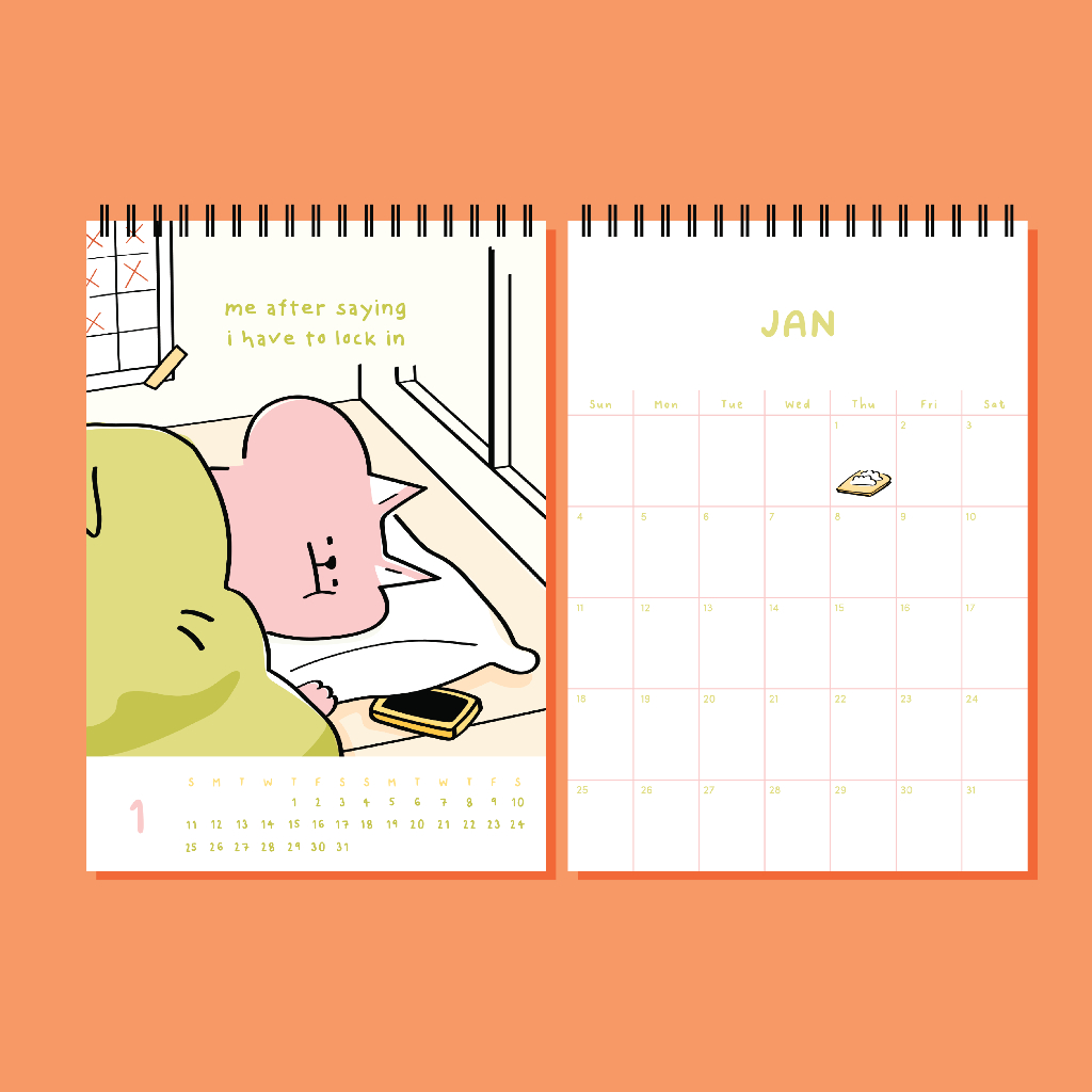 [ โอกาสสุดท้าย ] ปฏิทิน 2026 + แพลนเนอร์ โดยjolyn