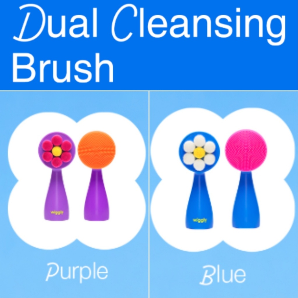 แปรงทําความสะอาดคู่ Wiggly - 2 สี