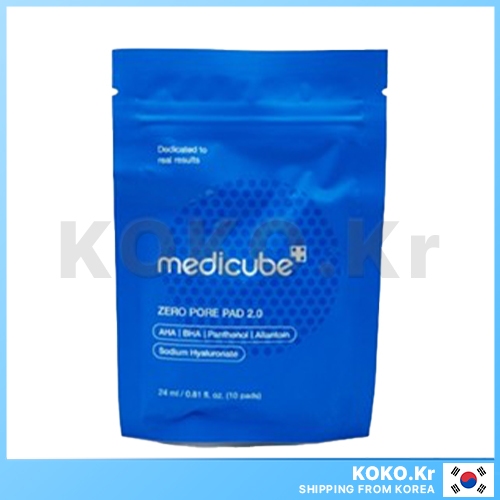 MEDICUBE Zero Pore Pads 2.0 10P / 30P รีฟิล (ไม่มีกล่อง) พร้อม FREEBIES