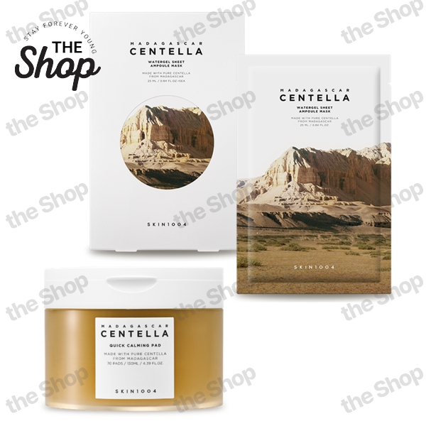[SKIN1004] Madagascar Centella Mask / Calming Pad (Mask 5pcs / Pad 70ea Option)