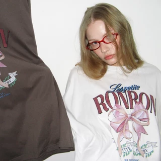 [RONRON] Vintage Double Ribbon Long Sleeve / 2colors