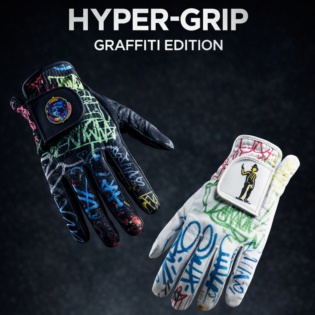 ถุงมือกอล์ฟซิลิโคนกันลื่น Eisenheim Graffiti สําหรับมือซ้าย