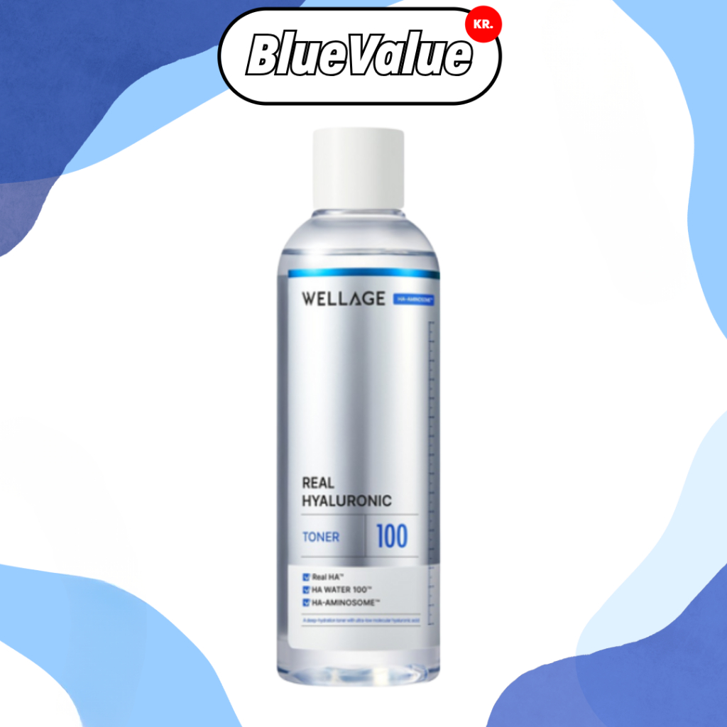 WELLAGE Real Hyaluronic 100 Toner 200ml