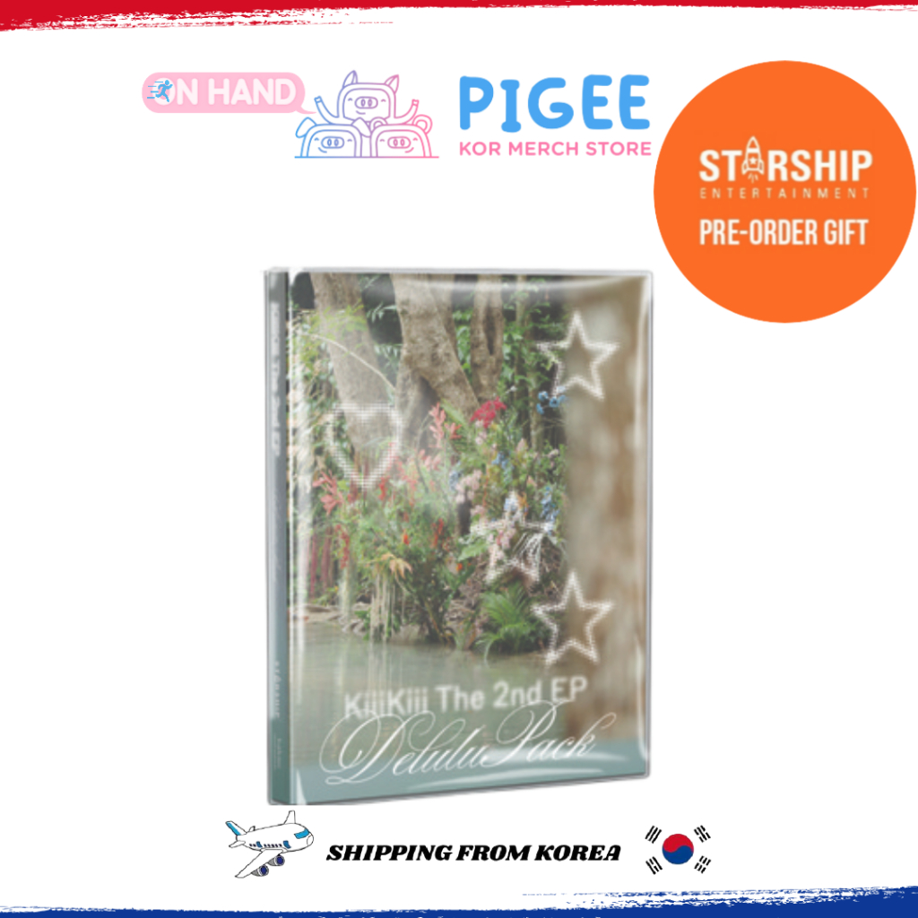 [POB] KiiiKiii - [ DELULU PACK ] 2ND EP (CRYSTAL BALL Ver.)